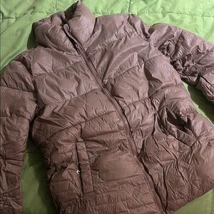 Old Navy Women's Taupe Puffer Jacket